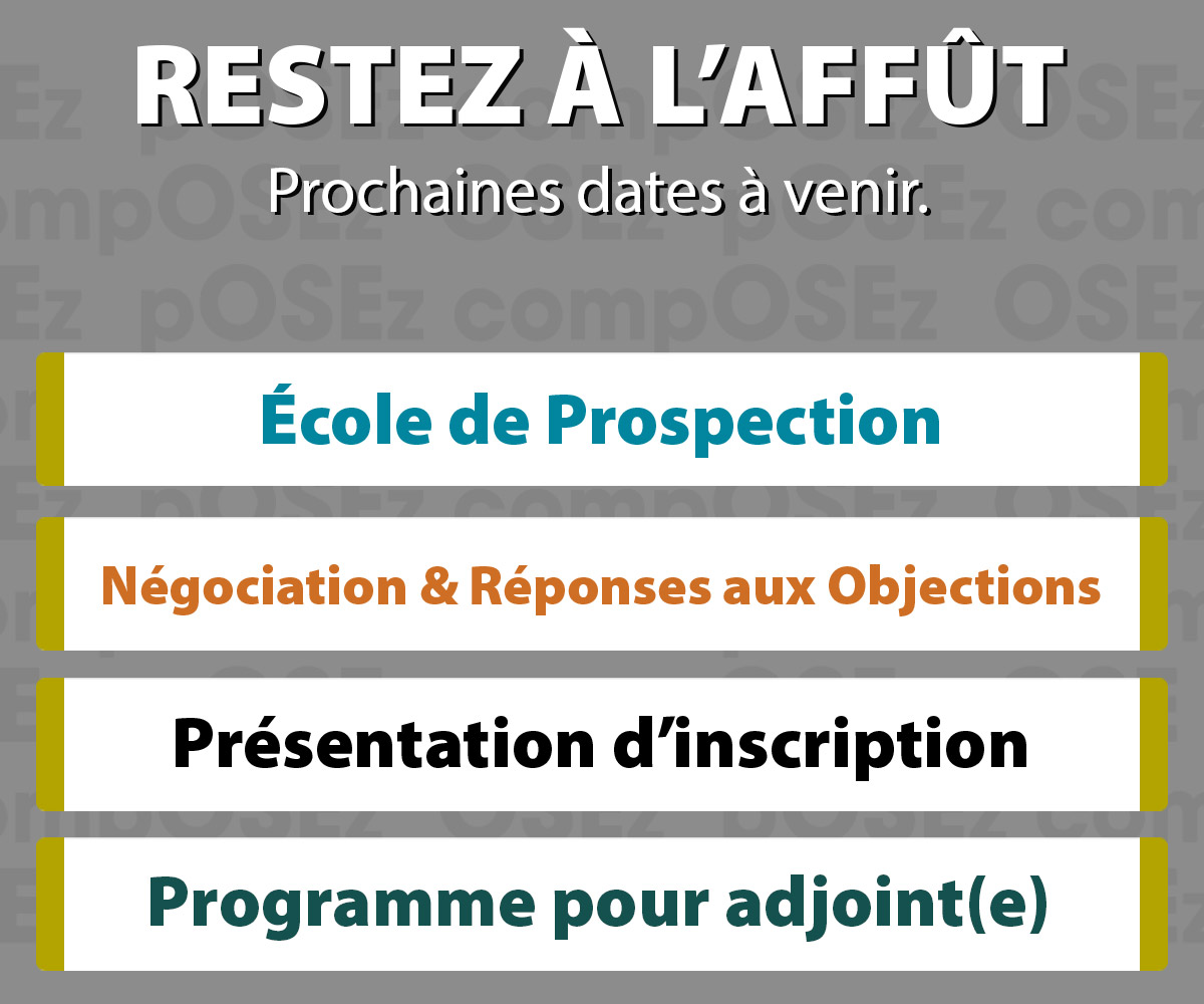 RESTEZ À L'AFFÛT