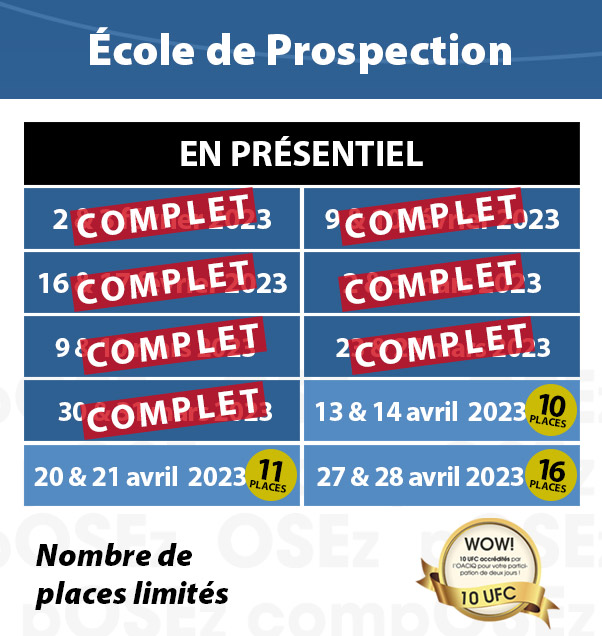 Ecole prospection 2023